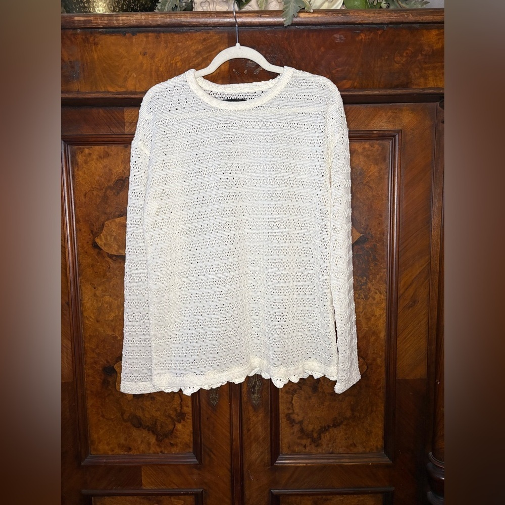 ADSB Andersson Bell- Flower Garden Crew Neck Sweater. Size M